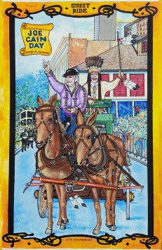 2018 Joe Cain Street Ride Print